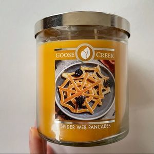 Spider Web Pancakes 16 oz Large Jar Goose Creek Candle